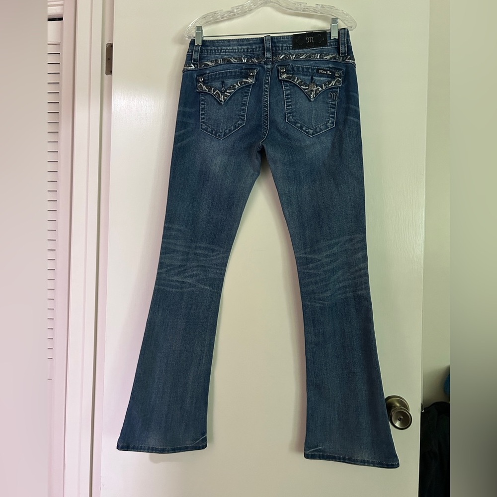 Miss Me Women's Boot Cut Jeans - Blue